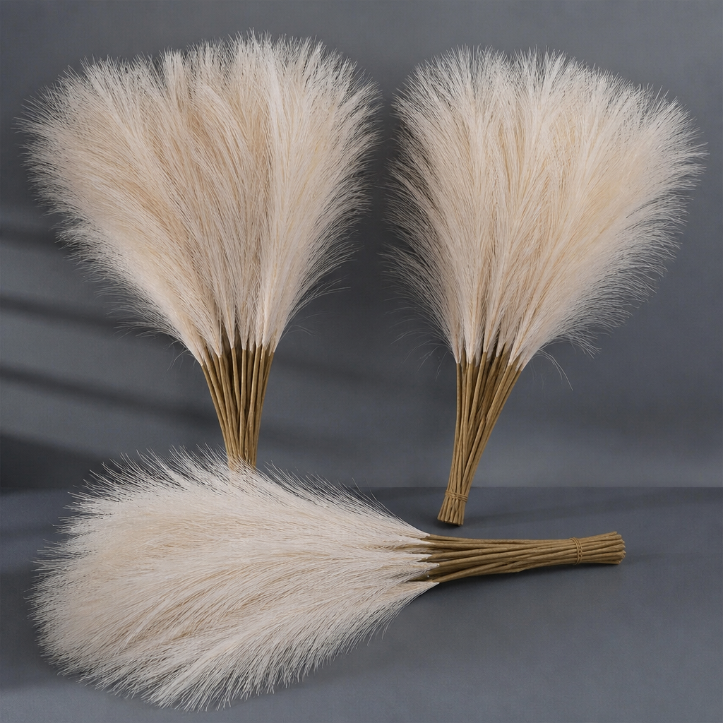 FEATHERBLOOM – Artificial Pampas for Graceful Decorative Displays