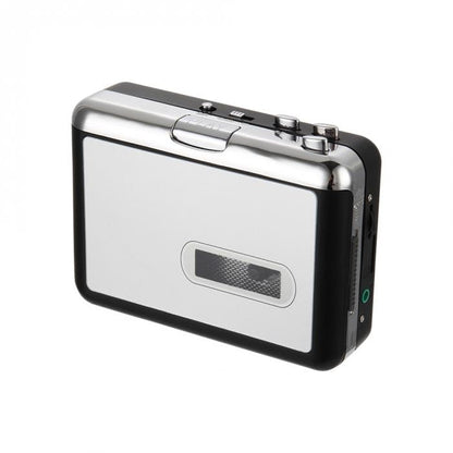 Portable Cassette Player with USB Recording – Tape to MP3 Converter for Music Digitization – Standalone Walkman with Headphone Jack for