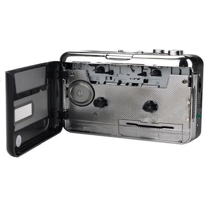 Portable Cassette Player with USB Recording – Tape to MP3 Converter for Music Digitization – Standalone Walkman with Headphone Jack for