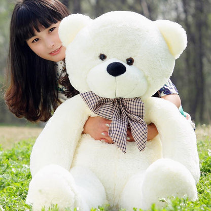 Oversized Plush Bear Stuffed Animal – Huggable Jumbo Companion for Kids & Adults – Ultra Soft Cuddle Buddy for Bedroom Decor