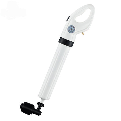 Pneumatic Drain Blaster Tool with Multiple Attachments for Toilets, Sinks & Tubs – Air-Powered Unclogger Kit for Home Plumbing Maintenance