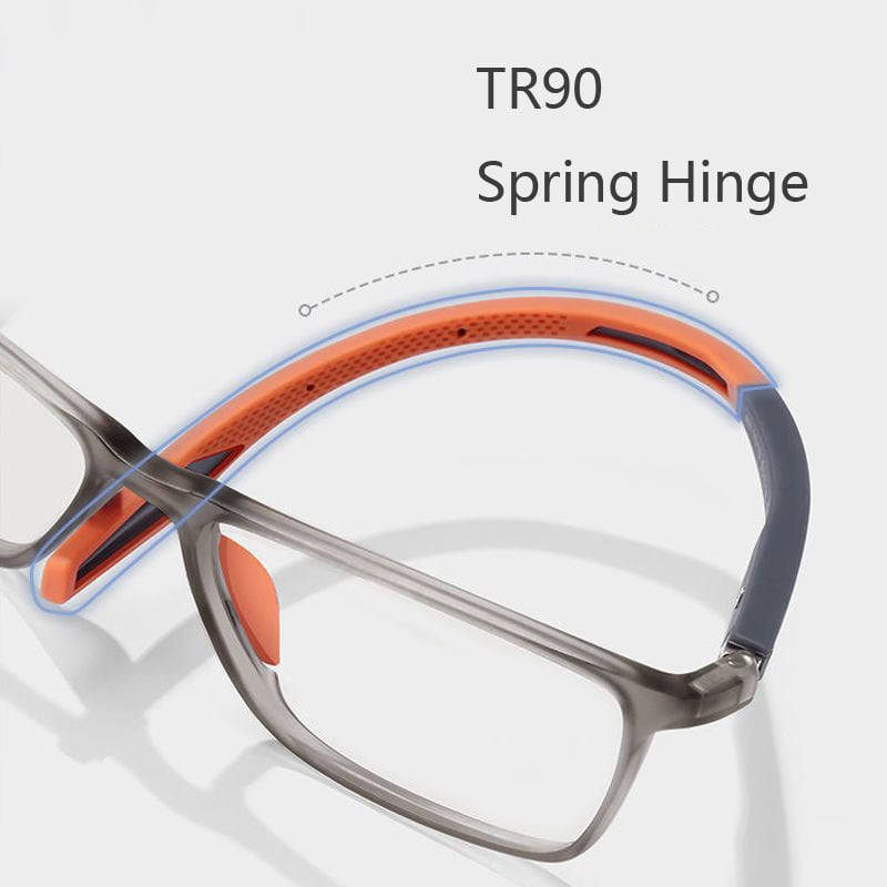 Titanium Readers with Screen Protection for Computer Work Men Women Multifocal Vision Reading Eyewear