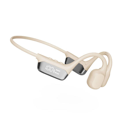 Bone Conduction Headphones Waterproof Swim Music Player 32GB Built-In Wireless Open-Ear Audio for Swimming Pool Diving Running Sports