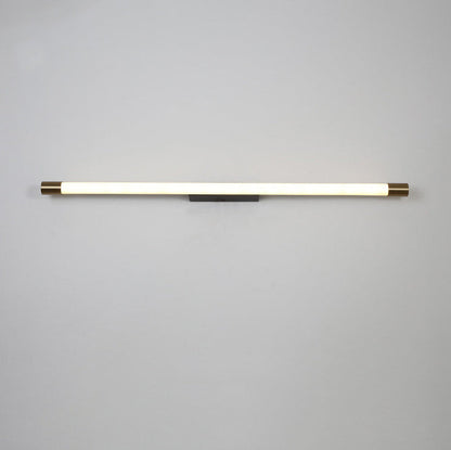 Linear LED Aluminum Light Bar 16-59 in Hardwired Fixture Dimmable 8W-36W Black Gold for Bedroom Living Room Hallway Mirror Bathroom Accent W