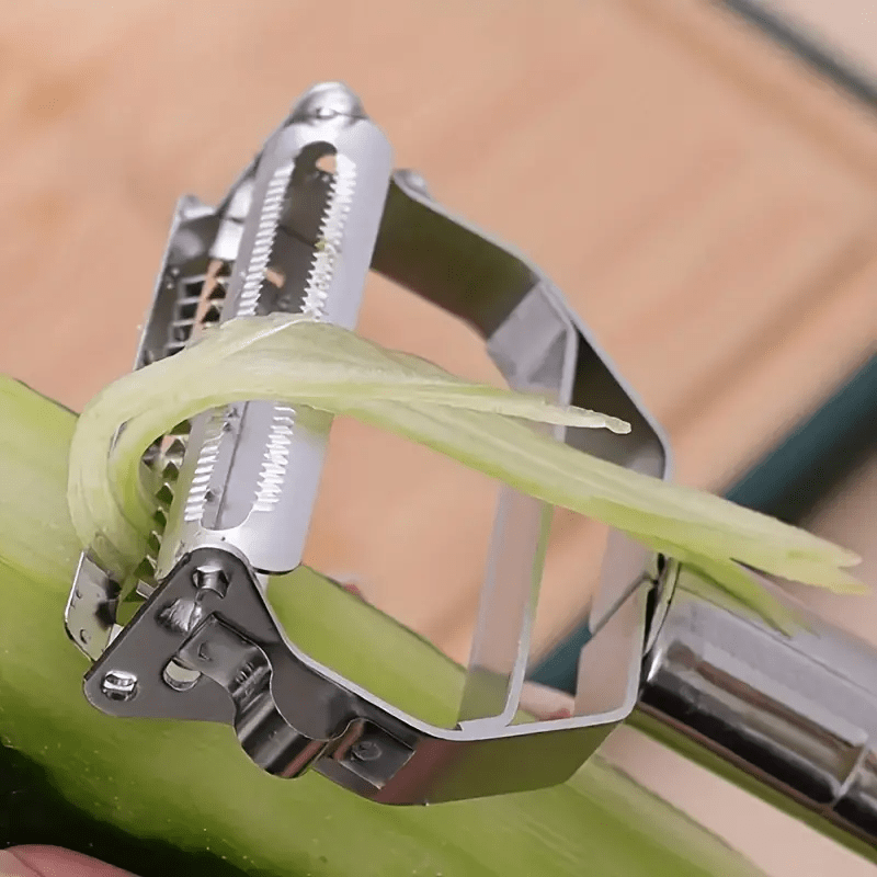 SLICEFLEX – Stainless Steel Vegetable Peeler & Julienne Slicer