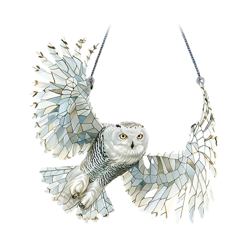 Acrylic Hummingbird Window Suncatcher Panel – Hanging Stained Glass Garden Ornament for Windows, Porch, Yard Decoration – Bird Lover Gift