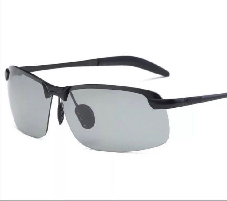 Photochromic Polarized Sunglasses for Driving & Outdoor Activities | UV400 Protection Transition Lenses Auto-Darkening Eyewear for Men & Wom
