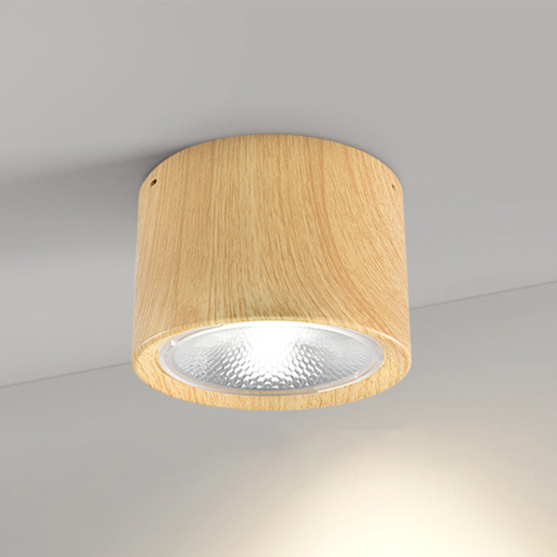 Low-Profile LED Ceiling Light 4.7 in Round Fixture 12W Contemporary Overhead Lighting for Bedrooms Hallways Home & Office Compact Surface-Mo