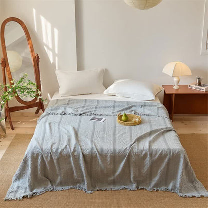 WEAVEBELLE – Waffle Blanket for Refined Home Comfort