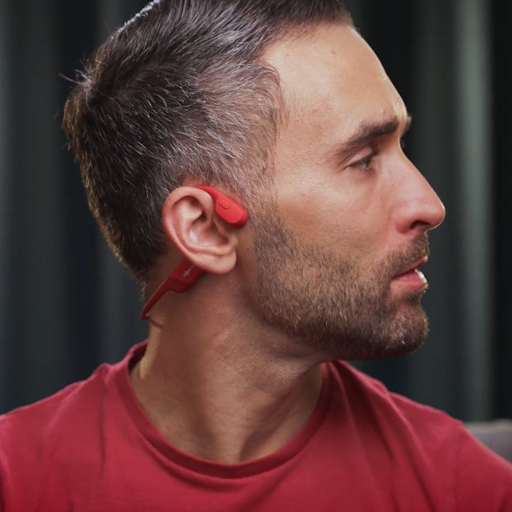 Open-Ear Bluetooth Sports Headset with Built-In Mic for Running & Cycling – Sweatproof Wireless Design for Active Lifestyles