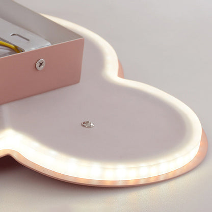 Cloud-Shaped LED Wall Sconce – Modern Metal & Acrylic Light Fixture for Bedroom, Nursery & Living Room – Hardwired White, Pink or Blue