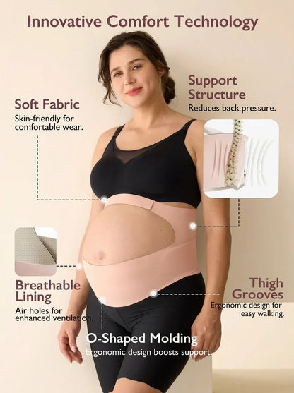 Maternity Support Belt Back & Pelvic Support Comfortable Fit