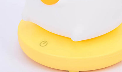 Silicone Animal Night Light for Kids – Soft LED Bedside Lamp, Rechargeable Glow Light for Nursery, Bedroom & Living Room Decor