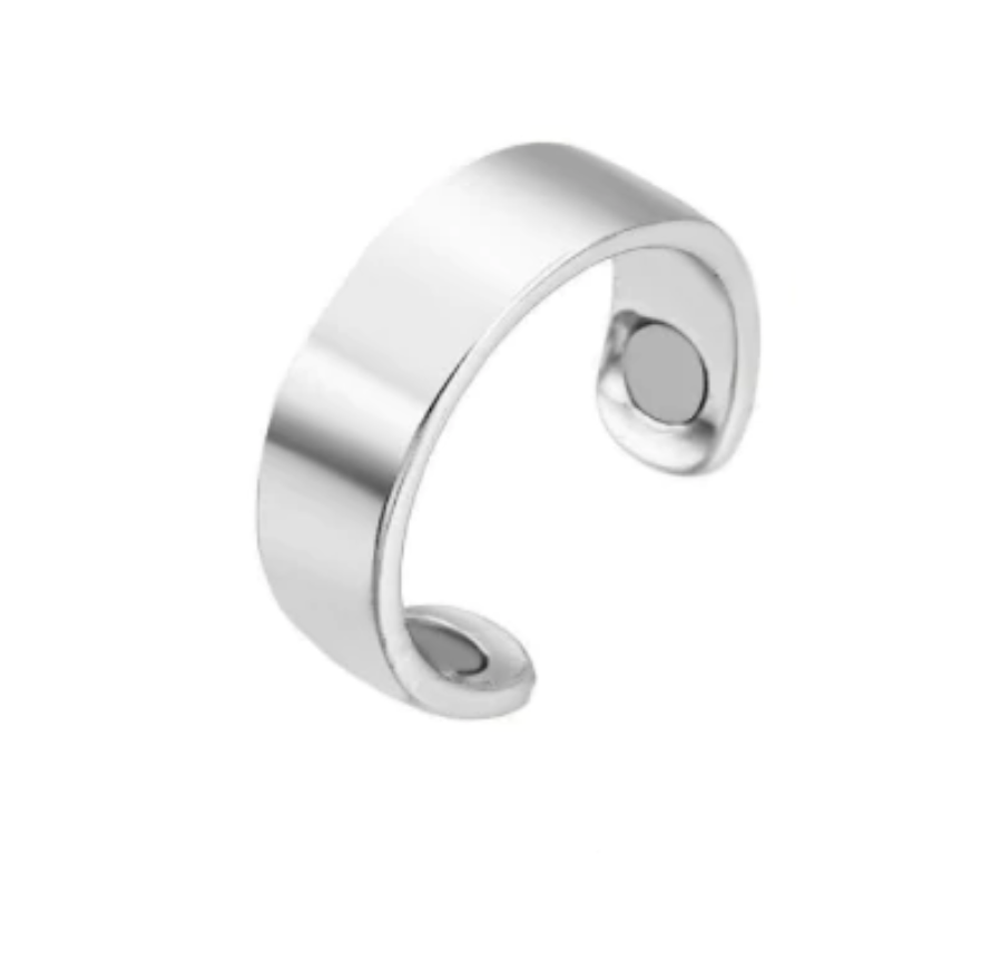 Adjustable Magnetic Wellness Ring for Daily Comfort & Balance – Metal Therapy Band for Fingers, Flexible Fit, Everyday Wear, Holistic