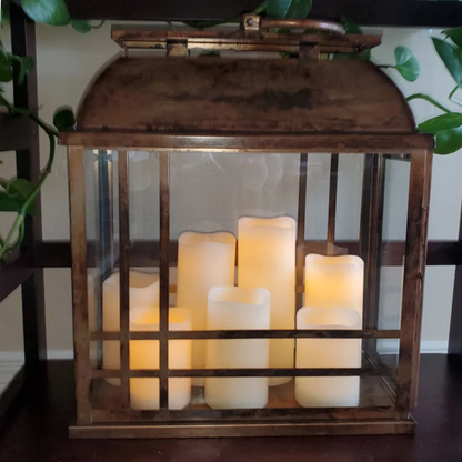 Battery-Powered LED Pillar Candles with Realistic Drip Design for Home Decor, Bedroom & Living Room Ambiance