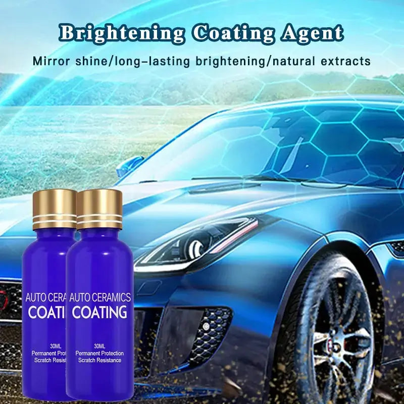 Ceramic Spray Sealant for Vehicle Paint Protection – Water-Repellent Coating for Cars & Trucks – Long-Lasting Shine & Scratch Defense Kit