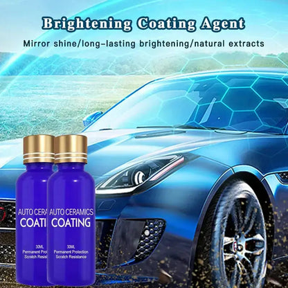 Ceramic Spray Sealant for Vehicle Paint Protection – Water-Repellent Coating for Cars & Trucks – Long-Lasting Shine & Scratch Defense Kit