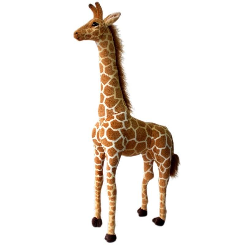 Oversized Plush Giraffe Toy for Kids Bedroom – Soft Cotton Huggable Nursery Companion