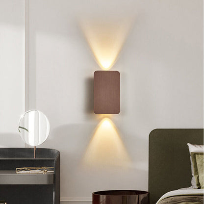 6W LED Metal Sconce for Entryways & Cozy Spaces – Hardwired Modern Fixture in Black, Gold, Coffee & Gray