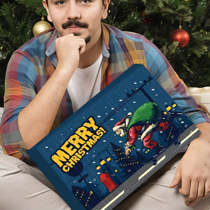 Outdoor Survival Gear Advent Calendar for Men – 24 Days of Adventure Tools for Camping Hiking Wilderness Exploration