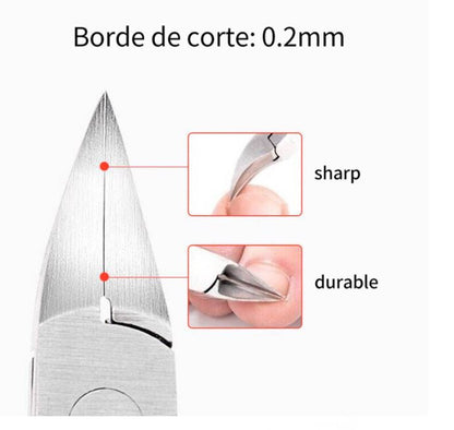 Heavy-Duty Toenail Clipper for Thick Nails Ingrown Nails Curved Blade Ergonomic Grip Stainless Steel Precision Trimmer Foot Care Tool