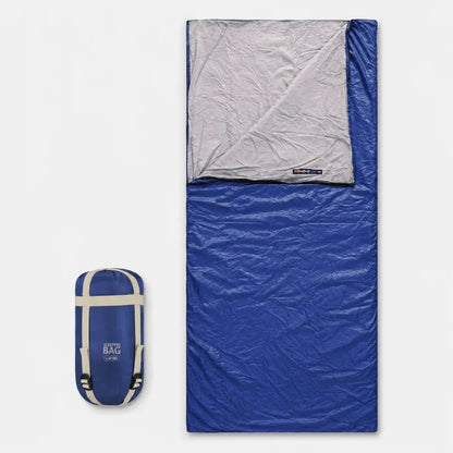 Lightweight Camping Sleep Sack with Compression Carry Bag for Backpacking & Hiking Trips