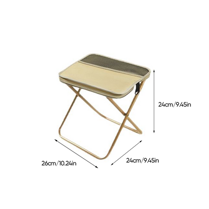 Outdoor Companion | Foldable Backpack Stool with Ultra-Stable Support | Lightweight & Portable Seating for Comfort Anywhere