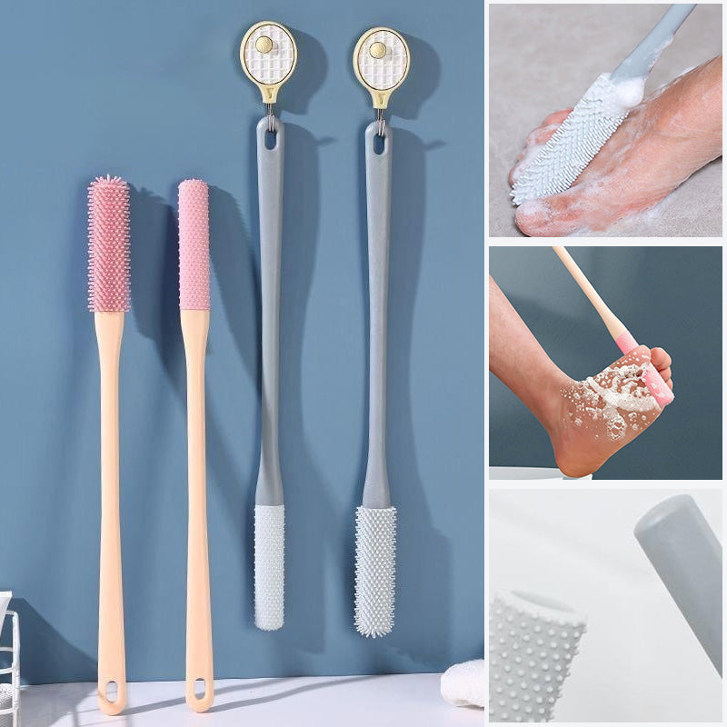 Interdigital Foot Scrubber for Shower – Soft-Bristle Hygiene Tool for Toes – Ergonomic Handle, Gentle Cleaning Between Toes, Compact