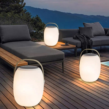 Portable Garden Light with Solar-Powered LED - Waterproof Outdoor Lantern