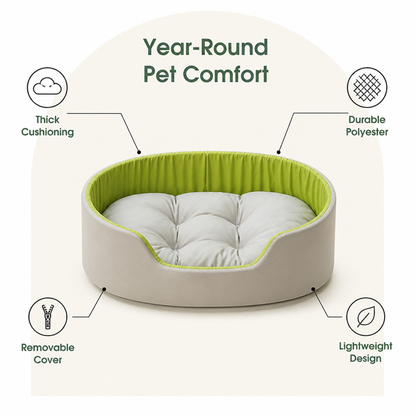 Ortekor Four Seasons Thick Polyester Dog Bed