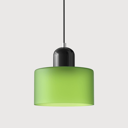 Handwoven Glass Pendant Light Bauhaus Style Indoor Hanging Lamp Adjustable Cable for Dining Room Kitchen Home Office