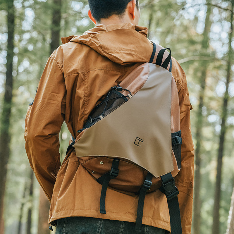 Versatile Travel Backpack with Waterproof Fabric & Multi-Compartment Design for Outdoor Adventures