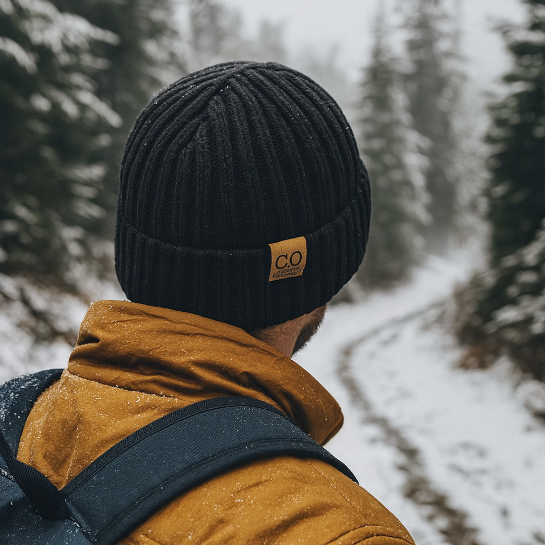 Fleece-Lined Knit Winter Beanie Hat for Men & Women – Warm Thermal Skull Cap – Cold Weather Headwear for Outdoors & Everyday