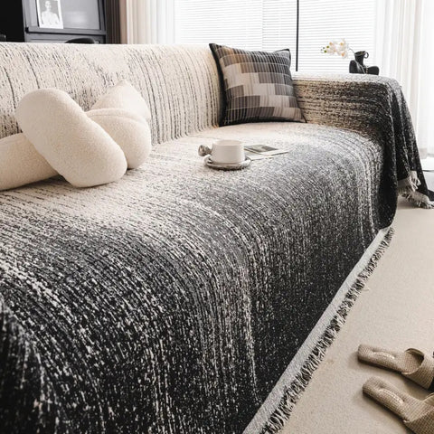 Fade Sofa Cover - Soft Chenille, Pet-Friendly Design