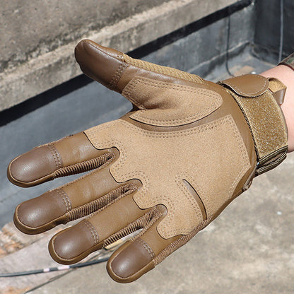 Reinforced Outdoor Work Gloves with Touchscreen Fingertips – Breathable Synthetic Leather Palm for Hunting, Cycling, Climbing & Yard Work