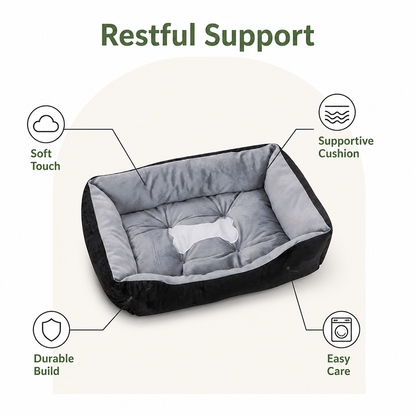 Ortekor All-Season High-Resilience Dog & Cat Bed