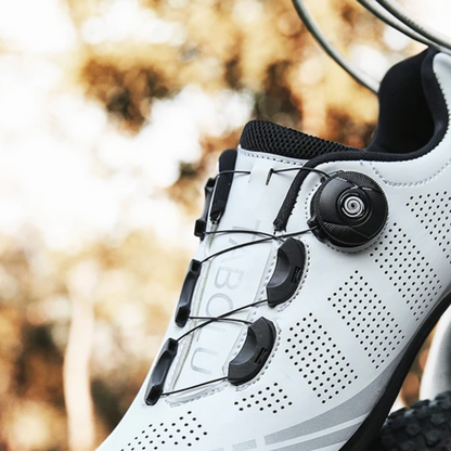 Men's Supportive Cycling Shoes with Arch Relief & Pedal Stability for Road & Indoor Biking