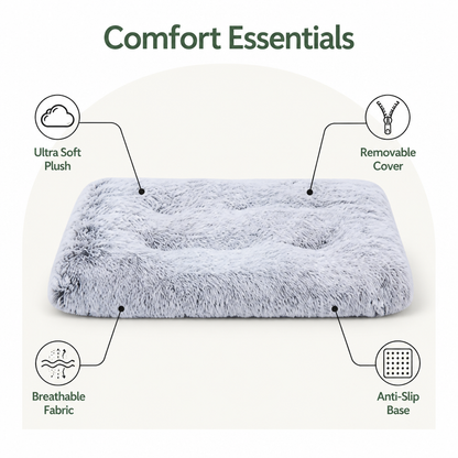 Ortekor Cozy Plush & Detachable Cover Dog Bed