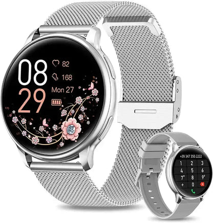 Women's Smartwatch with Heart Rate Monitor, Sleep Tracker & Call Notifications for Fitness & Daily Activity Tracking