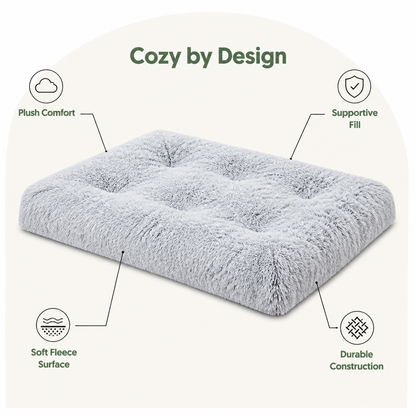 Ortekor Gradient Plush Fleece Dog Bed