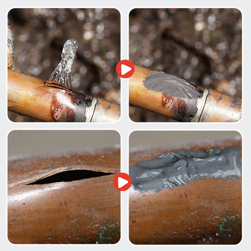 Heavy-Duty Metal Repair Epoxy Putty High-Temperature Resistant Two-Part Steel Adhesive for Automotive Industrial Cast Iron Aluminum DIY Proj