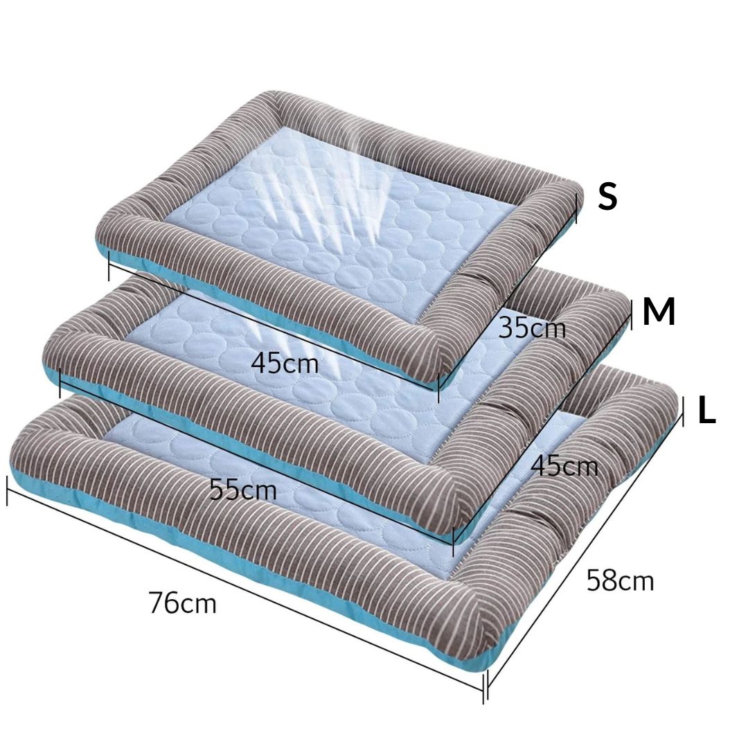 Pet Cooling Mat | Advanced Cooling Pad for Dogs & Cats | Comfortable Relief for Hot Summer Days