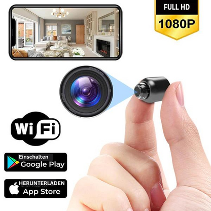 1080p HD Wireless Baby Monitor Camera with Night Vision & Motion Detection for Nursery Security