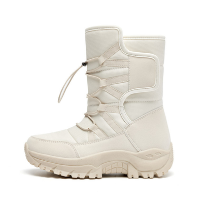 Women's Insulated Waterproof Winter Boots with Plush Lining – Slip-Resistant Platform Ankle Boots for Snow & Ice