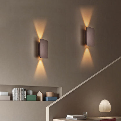 6W LED Metal Sconce for Entryways & Cozy Spaces – Hardwired Modern Fixture in Black, Gold, Coffee & Gray