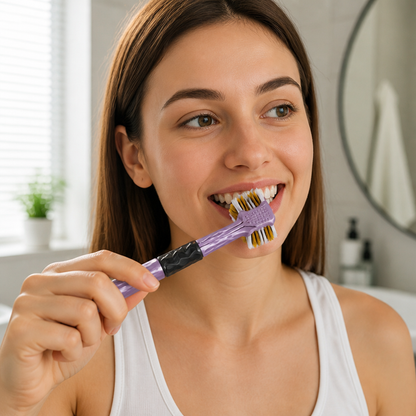 Ultra-Soft Three-Sided Deep-Cleaning Toothbrushes (4-Pack)