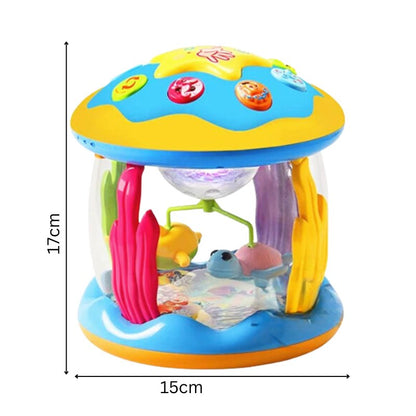 Interactive Sensory Baby Drum Toy with Lights & Music | Engaging Activity for Early Learning