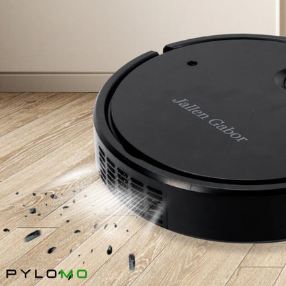 Robot Vacuum & Mop Combo for Hardwood Floors, Tile & Carpet – Slim Design, Pet Hair Removal, Allergen Filter, Quiet Clean