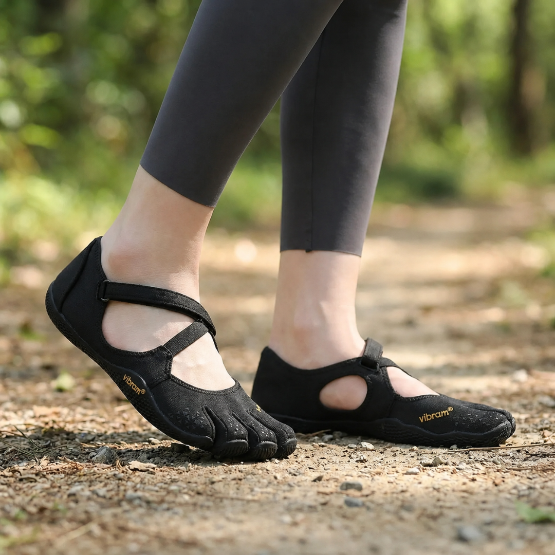 Women's Barefoot Water Shoes with Split Toe Design – Quick-Dry Minimalist Flats for Beach, River & Trail