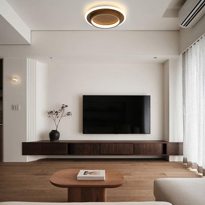 Flush Mount LED Disk Light 10W 20W Ultra-Slim 2 in Profile Black White for Low Ceilings Bedroom Hallway Foyer Apartment Living Room Modern H